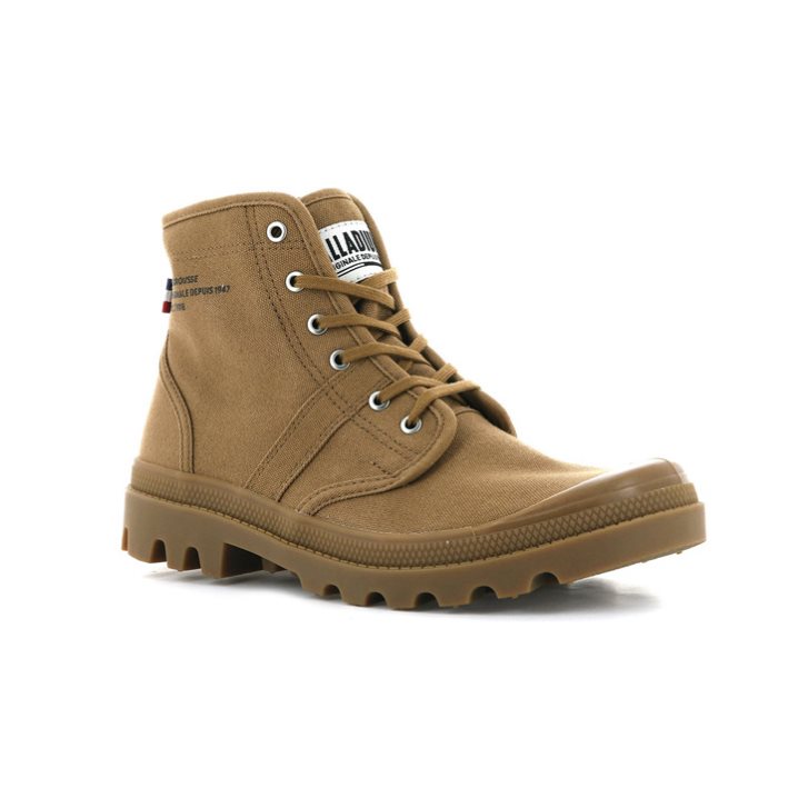 Bottes Palladium Pallabrousse Legion Homme Marron | FR ZXV128N